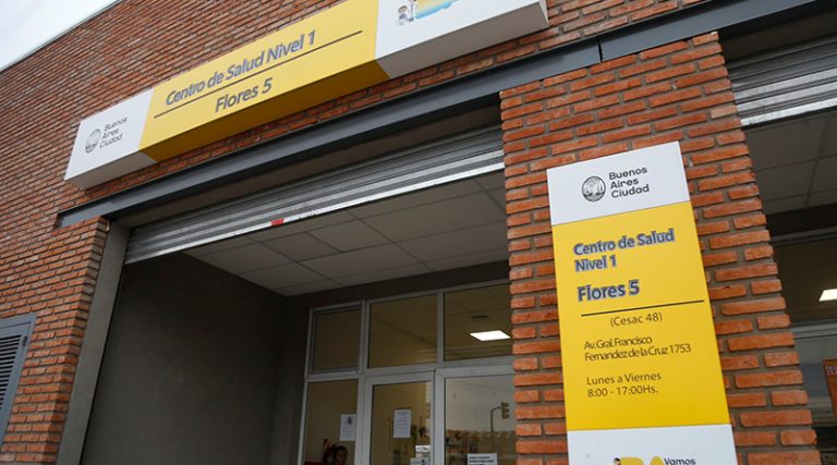 Lee más sobre el artículo Se inauguró un Centro de Salud en el barrio porteño de Flores