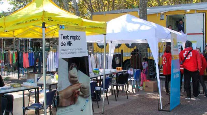 En este momento estás viendo Se realiza en Parque Lezama la campaña de Test rápido de VIH