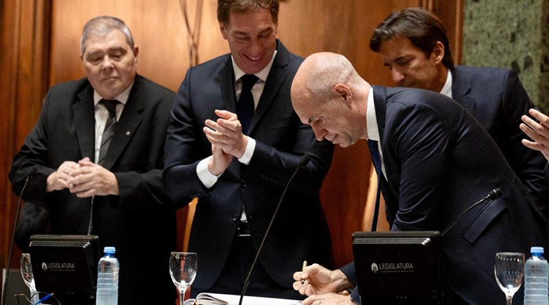 En este momento estás viendo Horacio Rodríguez Larreta juró como Jefe de Gobierno y centró su gestión en la seguridad y la educación