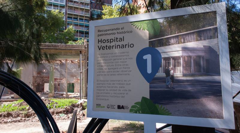 En este momento estás viendo Las obras en el Hospital Veterinario del Ecoparque, estarían finalizadas en dos meses