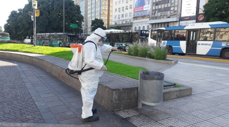 En este momento estás viendo Ciudad: Intensificaron la limpieza en las calles y cerraron 59 accesos