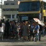 Nueva protesta de organizaciones sociales en el barrio de Retiro