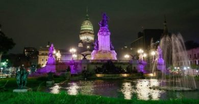 Los monumentos de la Ciudad se iluminarán de violeta por motivo de la donación de órganos