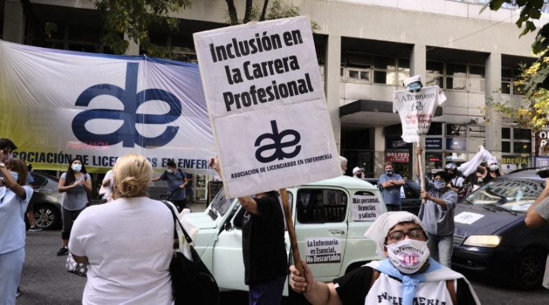 En este momento estás viendo El personal de enfermería de la Ciudad anunció dos días de paro