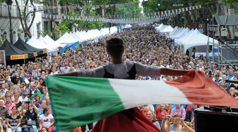 BA Celebra Calabria cubrió de festejo la Avenida de Mayo