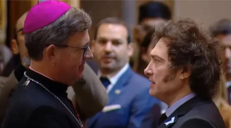Lee más sobre el artículo Fuerte advertencia del Arzobispo de Buenos Aires a Milei en el marco del Tedeum