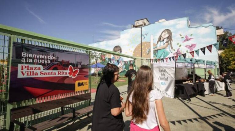 Lee más sobre el artículo El Gobierno de la Ciudad inauguró un nuevo espacio verde en Villa Santa Rita